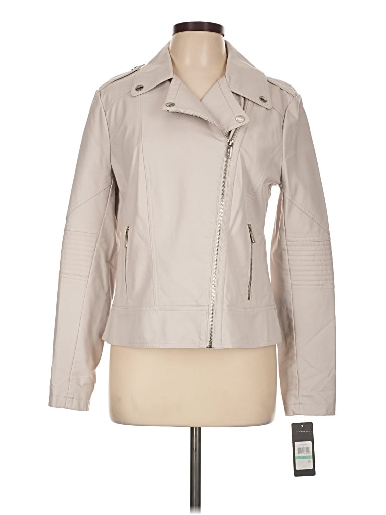 Pre-owned Guess Jacket In Ivory