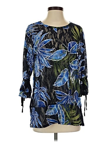 Erin London 3/4 Sleeve Blouse (view 1)
