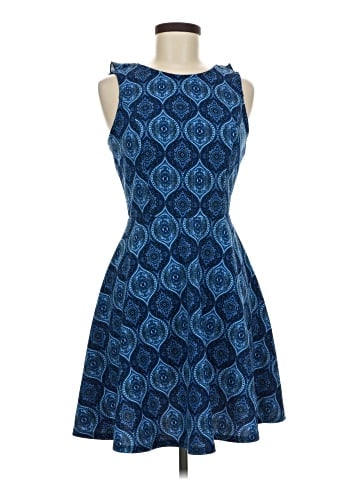 Blue Rain Cocktail Dress (view 1)