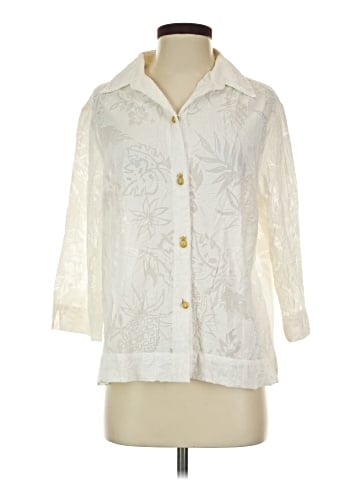 First Issue by Liz Claiborne 3/4 Sleeve Blouse (view 1)
