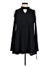 A. Byer Black Long Sleeve Blouse Size L - photo 1