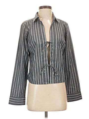 Abercrombie & Fitch Long Sleeve Blouse (view 1)