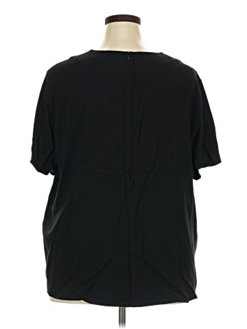 Universal Standard Short Sleeve Blouse (view 2)