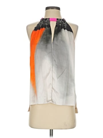 Elie Tahari Sleeveless Silk Top (view 1)