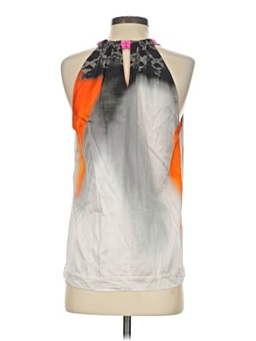 Elie Tahari Sleeveless Silk Top (view 2)