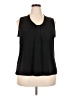 Notations Black Sleeveless Blouse Size 2X - photo 1