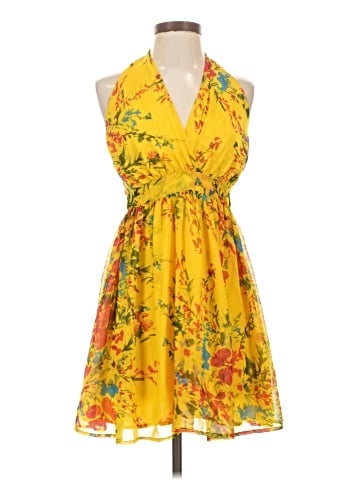 Lavender Brown Cocktail Dress (view 1)