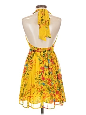 Lavender Brown Cocktail Dress (view 2)