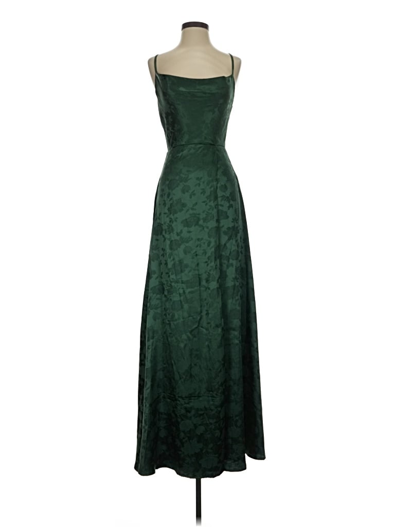 Pre-owned Lulus Cocktail Dress In Green