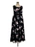 Torrid 100% Polyester Floral Black Casual Dress Size 2X Plus (2) - photo 1