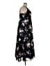 Torrid 100% Polyester Floral Black Casual Dress Size 2X Plus (2) - photo 4