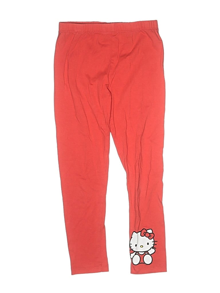 Pre-owned Hello Kitty Kids' Casual Pants In Red