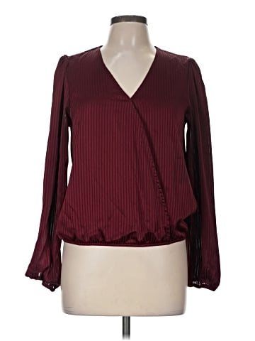 Eyeshadow Long Sleeve Blouse (view 1)
