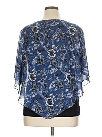 AB Studio Short Sleeve Blouse (view 2)