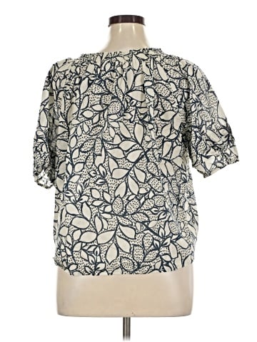 Velvet by Graham & Spencer Short Sleeve Blouse (view 2)