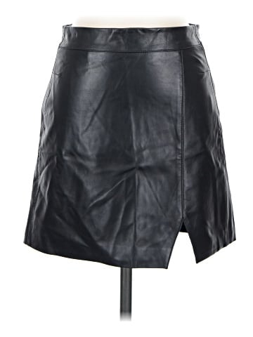 Lita By Ciara Leather Skirt (view 1)