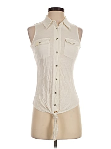 INC International Concepts Sleeveless Button-Down Shirt (view 1)