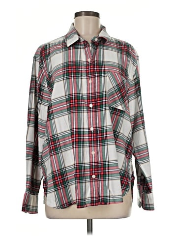Aerie Long Sleeve Button-Down Shirt (view 1)