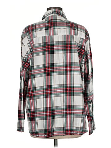Aerie Long Sleeve Button-Down Shirt (view 2)