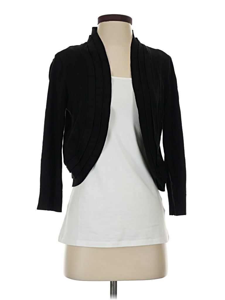 Pre-owned Ronni Nicole Cardigan Sweater In Black