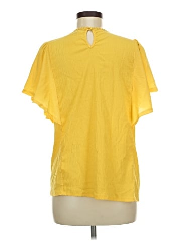 Espresso Short Sleeve Blouse (view 2)