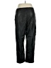 Karl Lagerfeld Paris 100% Polyurethane Black Cargo Pants Size 16 - photo 2