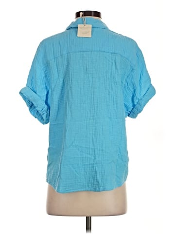 Magaschoni Short Sleeve Blouse (view 2)