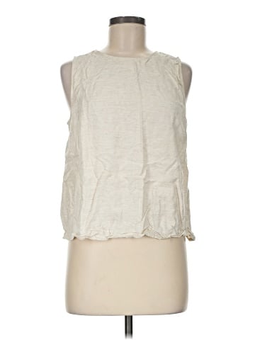 Ann Taylor Factory Sleeveless T-Shirt (view 1)