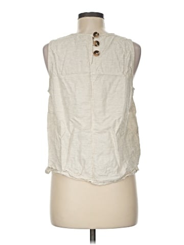 Ann Taylor Factory Sleeveless T-Shirt (view 2)