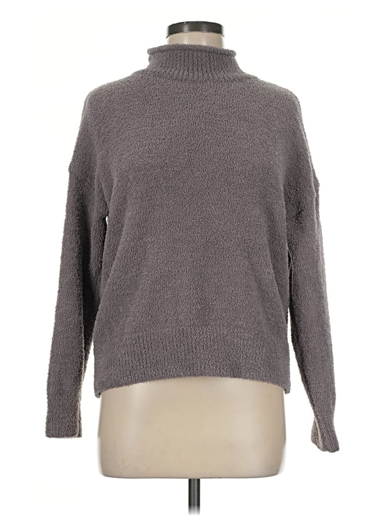 Pre-owned Sincerely Jules Turtleneck Sweater In Gray