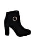 Lauren Conrad Black Ankle Boots Size 8 1/2 - photo 1