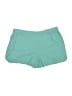 Columbia 100% Polyamide Solid Teal Athletic Shorts Size L - photo 1