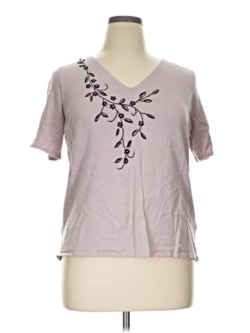 Jones New York Short Sleeve Top (view 1)