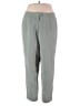 Larry Levine 100% Polyester Solid Gray Casual Pants Size 18W - photo 1