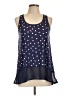 Maison Jules Blue Sleeveless Blouse Size L - photo 1