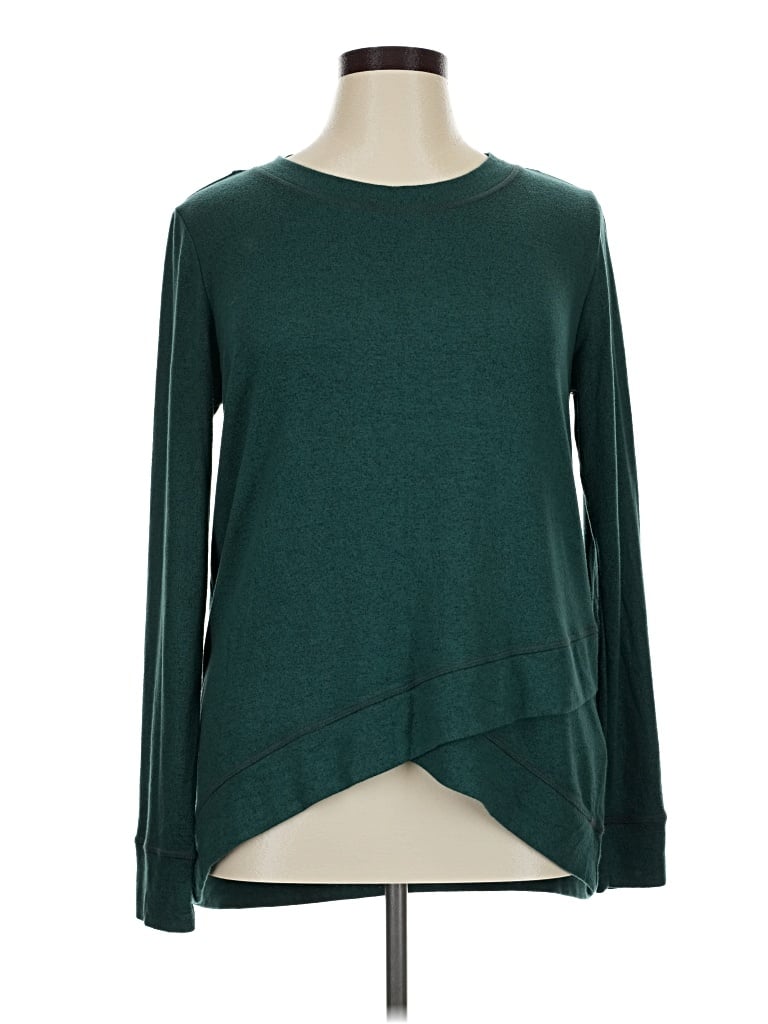 Pre-owned Pink Clover Pullover Sweater In Teal