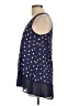 Maison Jules Blue Sleeveless Blouse Size L - photo 5