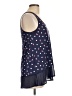 Maison Jules Blue Sleeveless Blouse Size L - photo 4