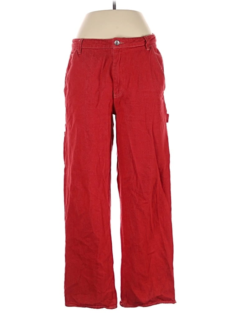 Pre-owned Brixton Jeans In Red