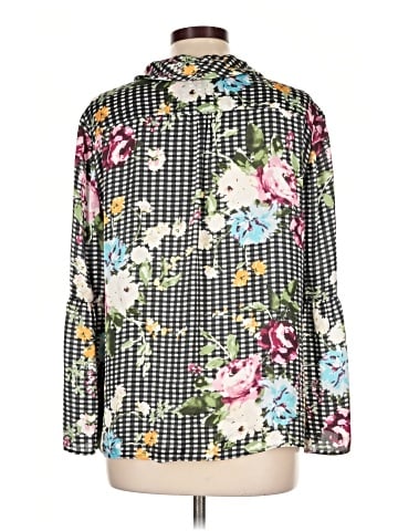 Tahari by ASL Long Sleeve Blouse (view 2)