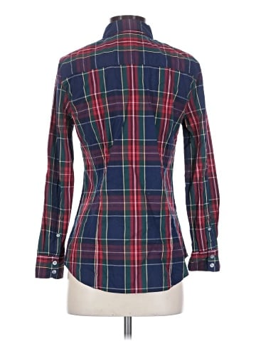 J.Crew Factory Store Long Sleeve Button-Down Shirt (view 2)