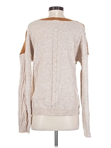 Hem & Thread Pullover Sweater (view 2)