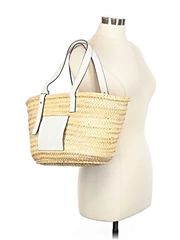 Loewe Raffia Basket Tote Bag (view 2)