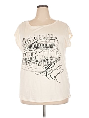 Lauren by Ralph Lauren Short Sleeve T-Shirt (view 1)