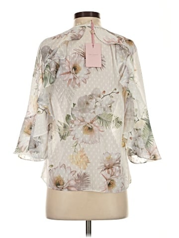 Ted Baker London 3/4 Sleeve Blouse (view 2)
