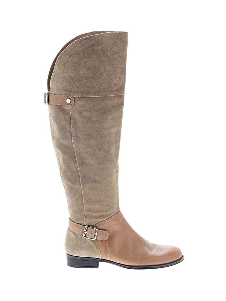 Pre-owned Naturalizer Boots In Tan