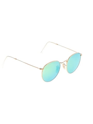 Ray-Ban Round Flash Lens Sunglasses (view 1)
