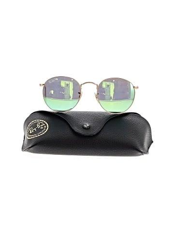 Ray-Ban Round Flash Lens Sunglasses (view 2)