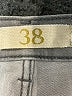 Zara Basic Metallic Silver Jeans Size 38W - photo 8