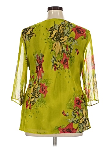 Signature 3/4 Sleeve Blouse (view 2)
